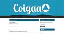 Desktop Screenshot of coigaa.org